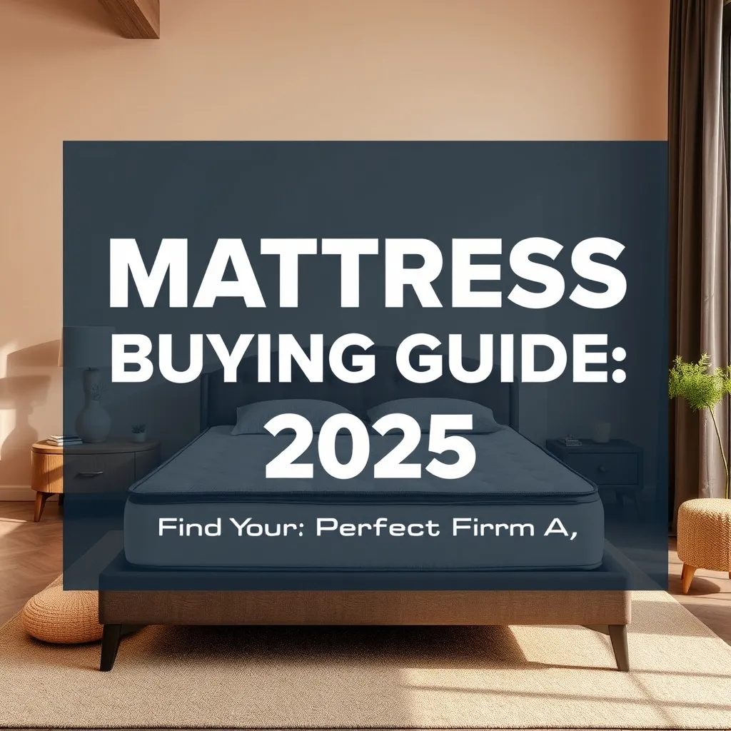Mattress Buying Guide 2025: Find Your Perfect Firmness